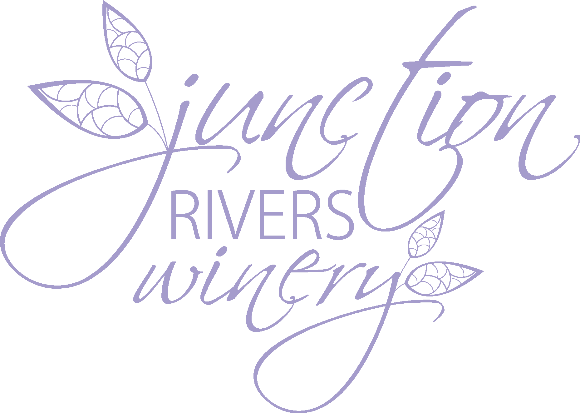 Junction Rivers Winery Logo Vector Logo